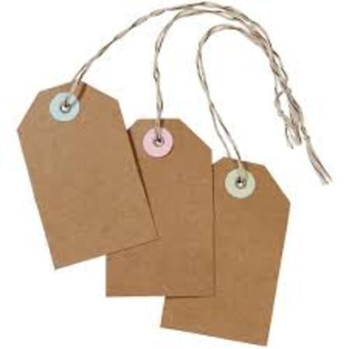 Paper Tags - Material: Corrugated Board