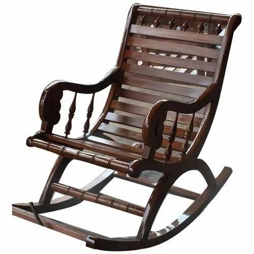 Wooden Recliner Chair