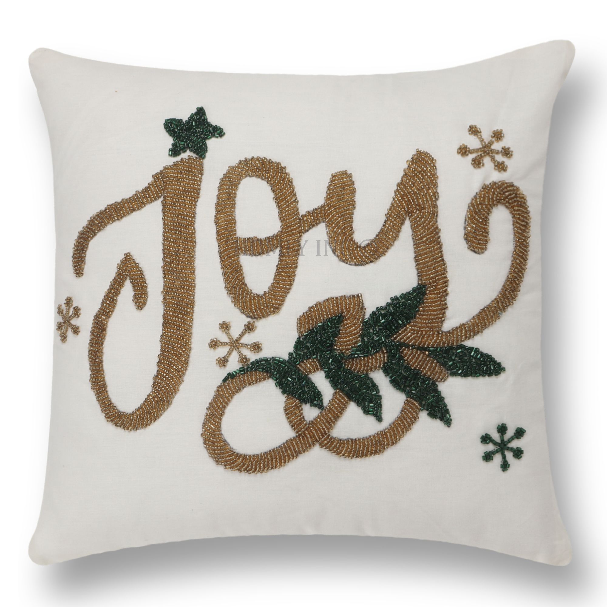 Beaded Pillow Cover