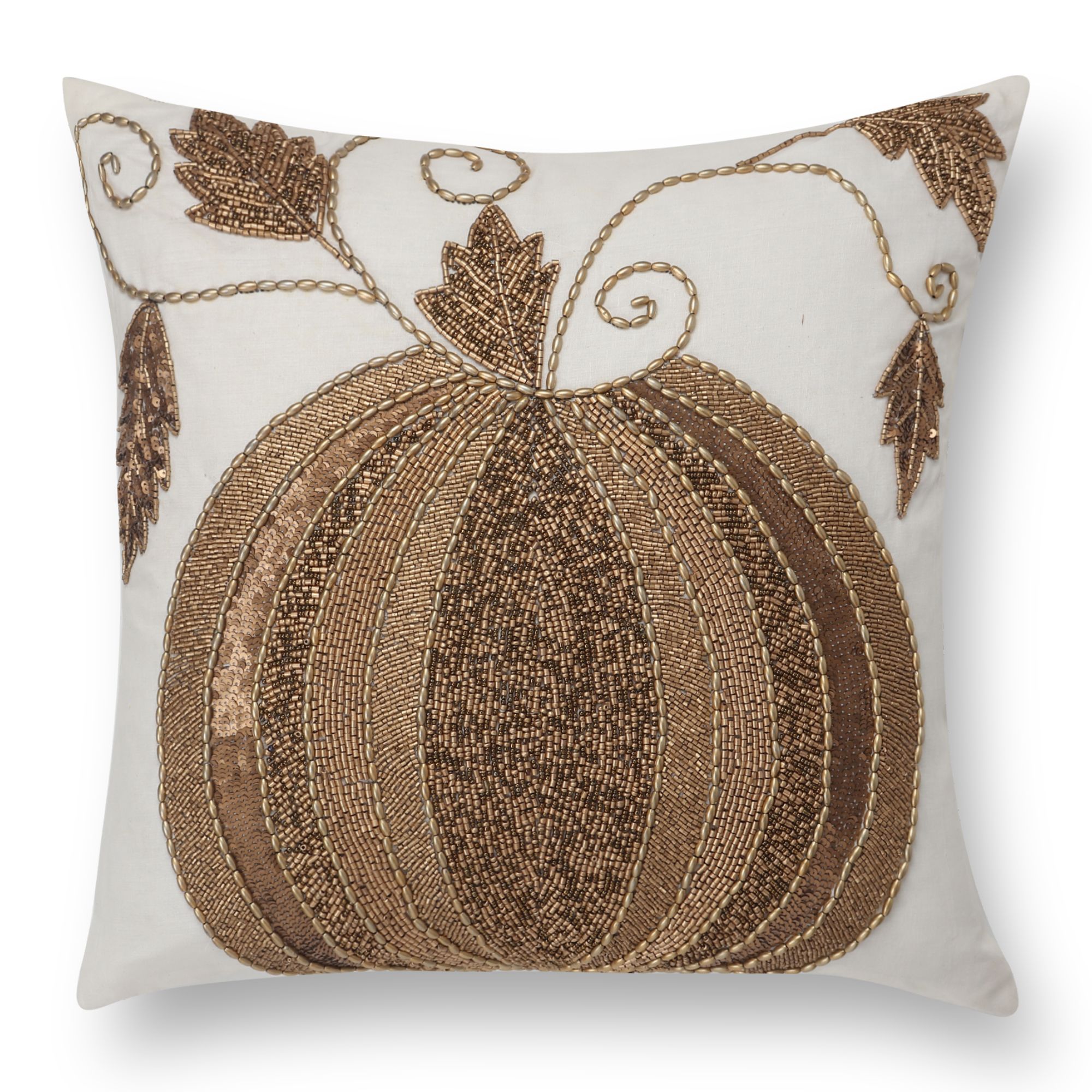 Designer Embroidered Cushion Cover - Material: Cotton
