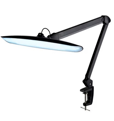 Folding Working Lamp Laboratory Furniture Safe Task Light Desk Clamp Working Lamp Clean Room LED Work Light