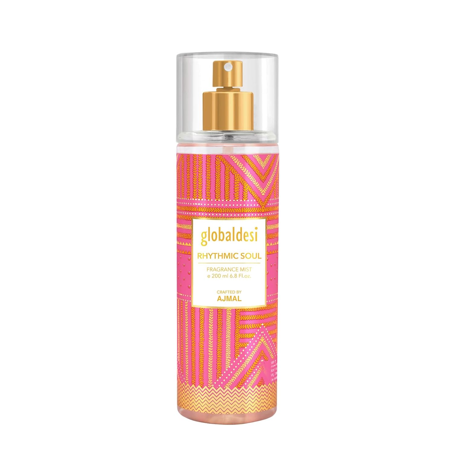 Globaldesi Rhythmic Soul Fragrance Mist (200 Ml) - Dimension (L*W*H): 5*5*17 Centimeter (Cm)