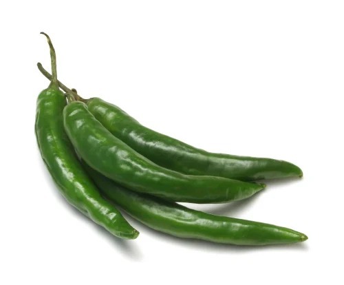 Green Long Chillies