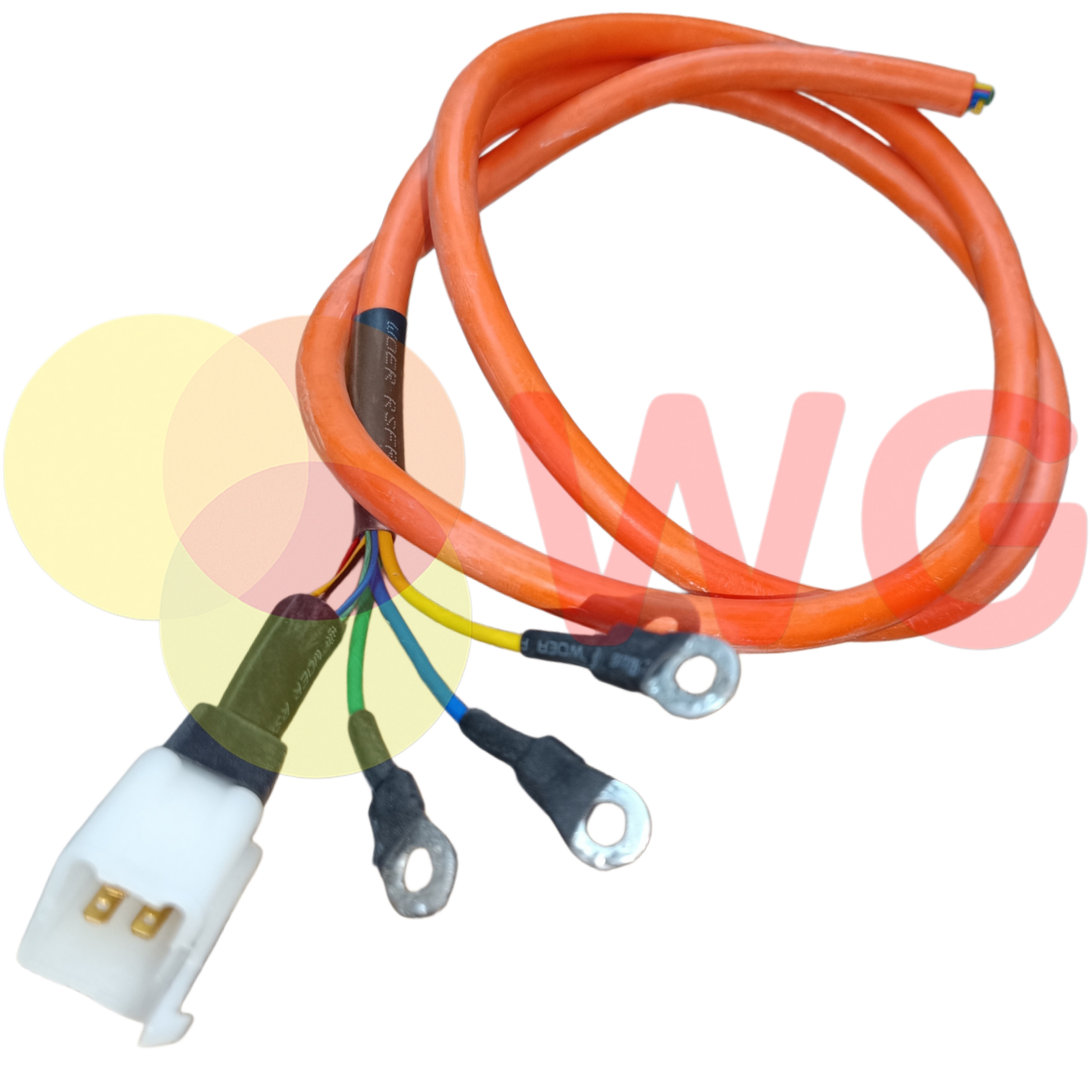Lite 40 Inch E-Scooty Motor Wire - Color: Orange