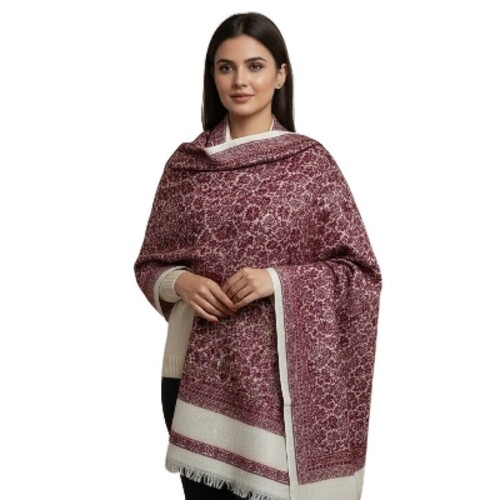 Phulkari Shawl - Color: Various Colors Are Available
