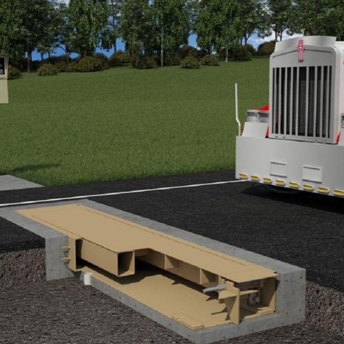 Speed Weigh In Motion Scale - Standard Size, Gray | Durable, Long Lasting, Industrial Use