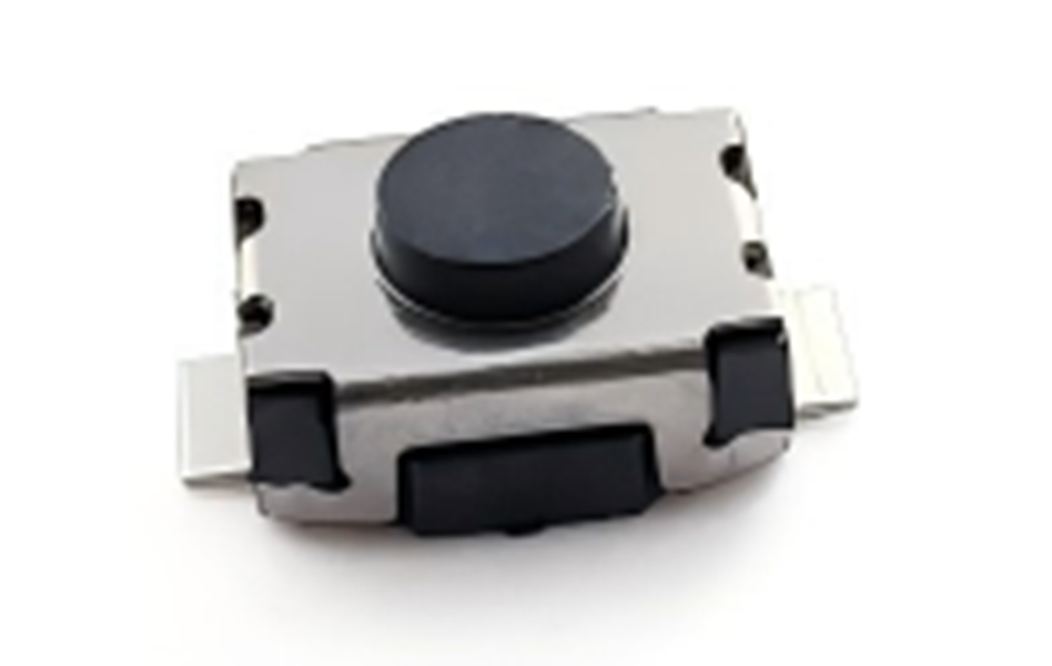 Tact switch 2 legs no pillar 3*4*H