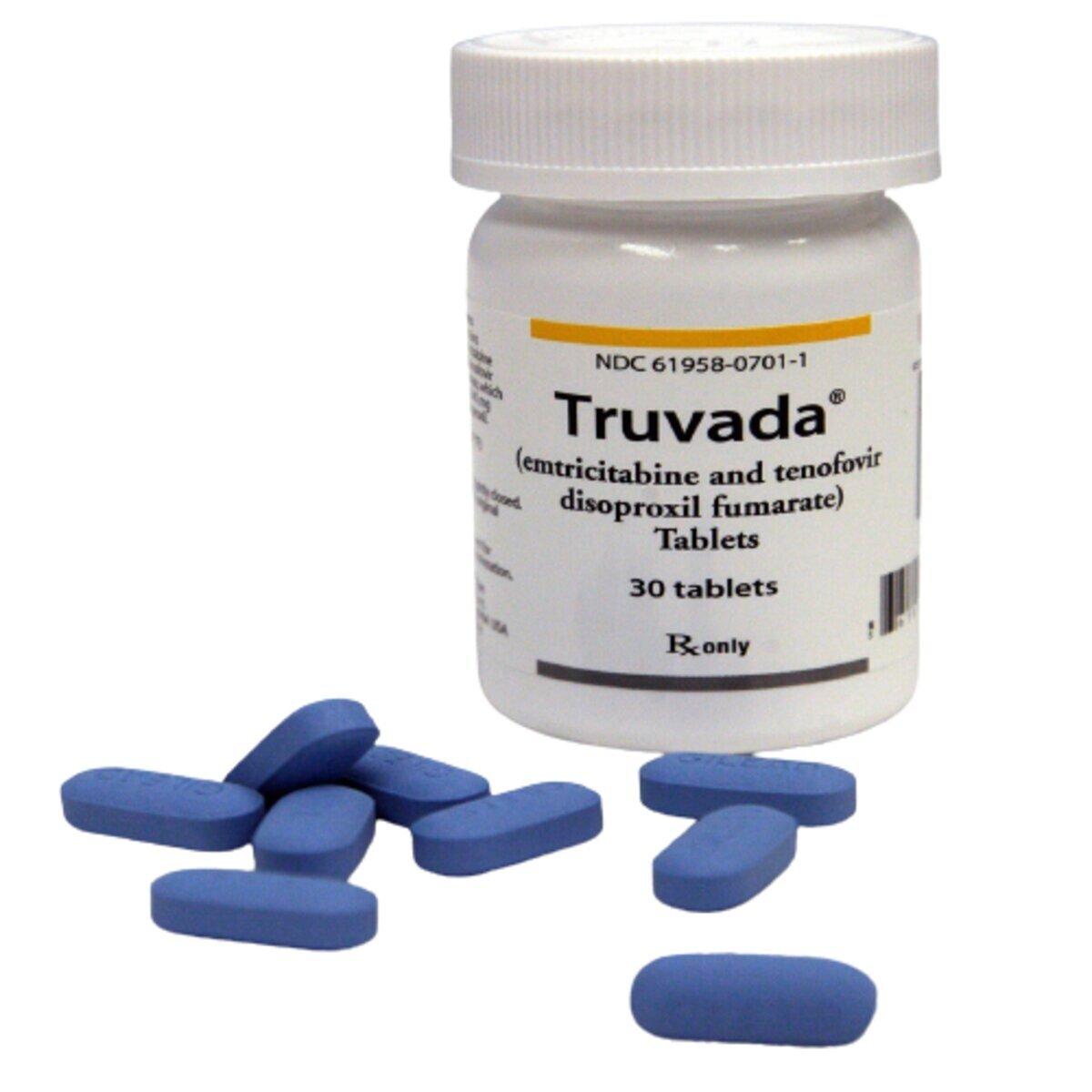 Truvada Emtricitabine Tenofovir Disoproxil Tablets - Grade: A