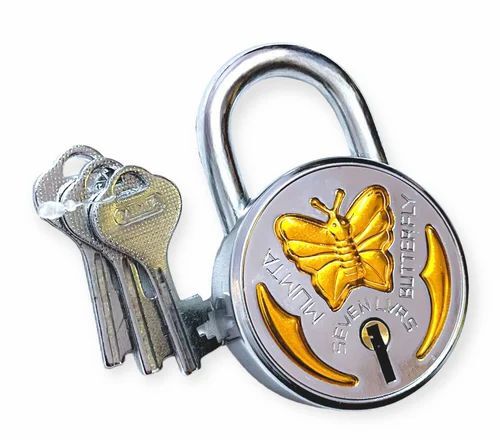 Butterfly Padlock With Keys