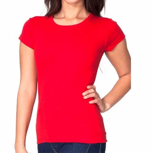 Girls Plain T-Shirt