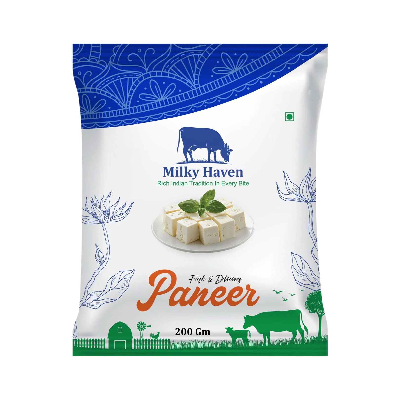Milky Haven Medium Paneer 200g