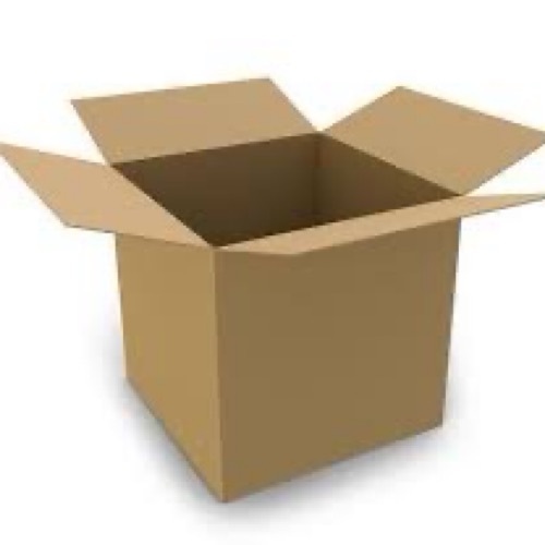 Plain Carton Box - Moisture Proof Paper, Brown, Customized Size | Eco Friendly, Fine Finish, Square Shape