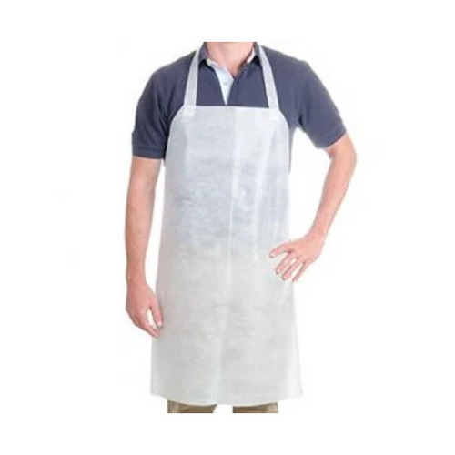 PP White Disposable Apron