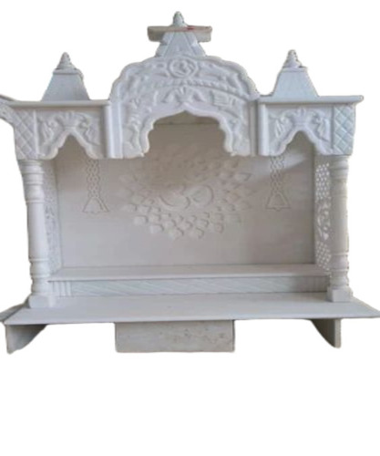 Pure White Marble Temple By Super Marble Arts