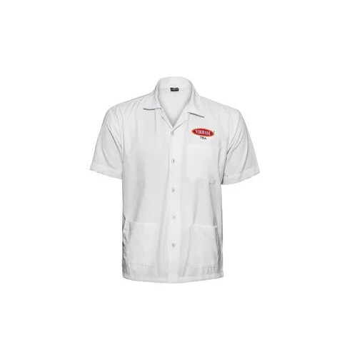 White Cotton Apron For Hospital
