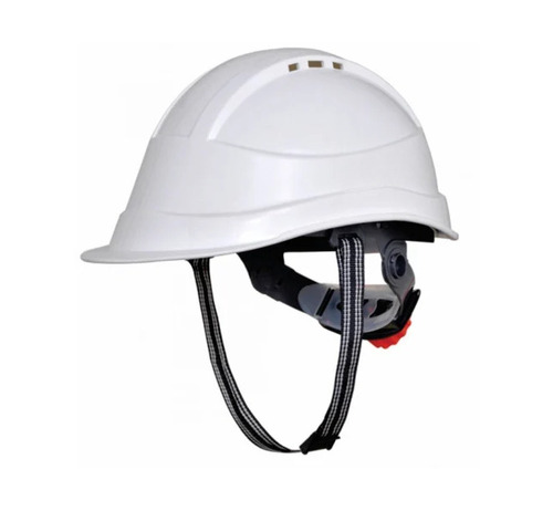 White Industrial Safety Helmets