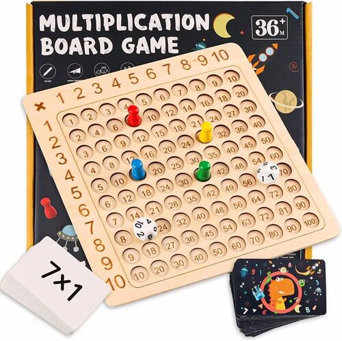 Wood Board Game - Color: All