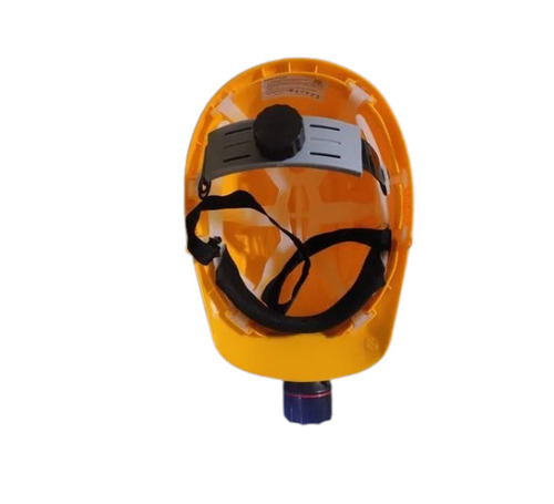 Yellow Adjustable Safety Helmet