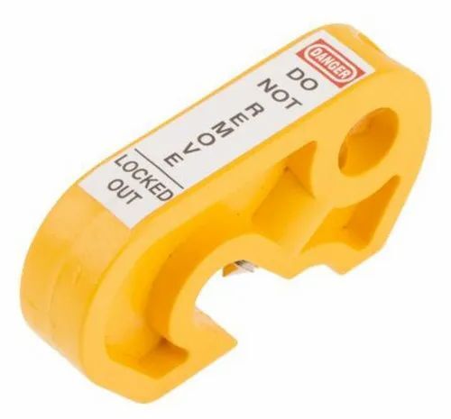 Yellow Mini Mcb Lockout