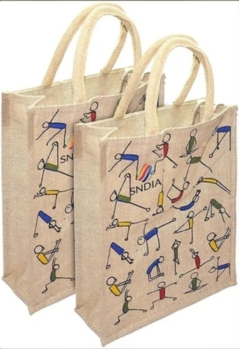 Zipper Closure Jute Bags