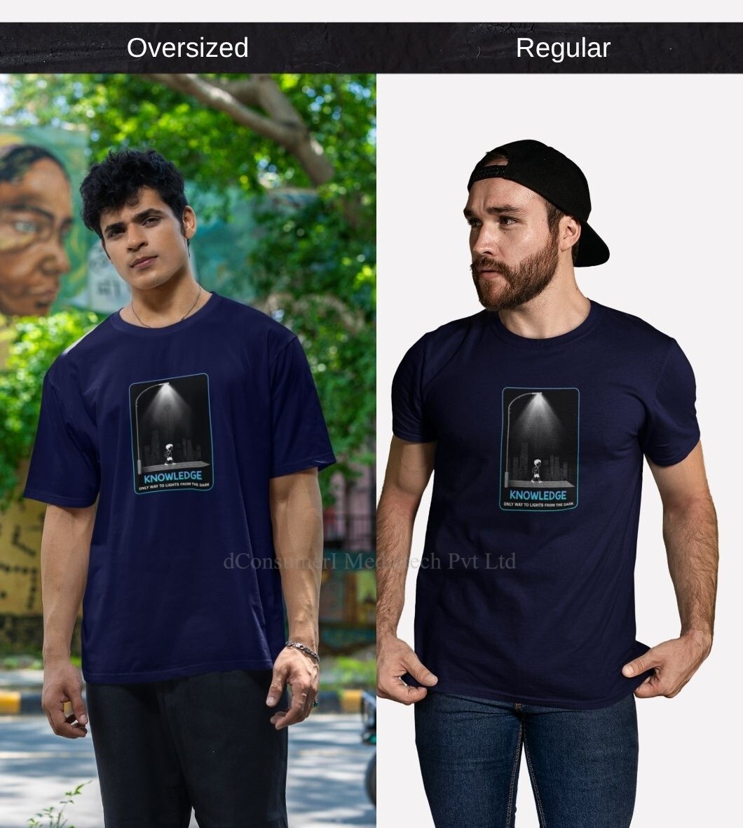 Knowledge Only Way To Lights From The Dark Printed T Shirt