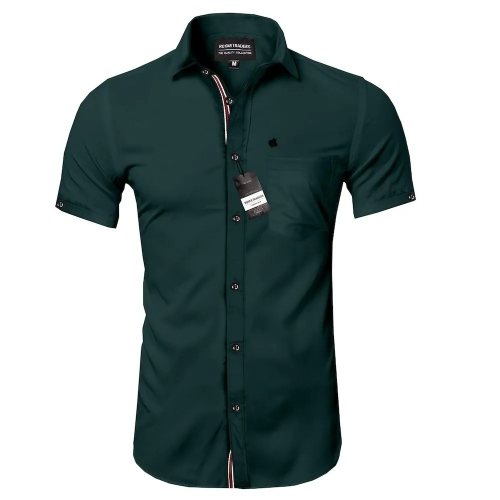 Mens Cotton Half Sleeves Shirt