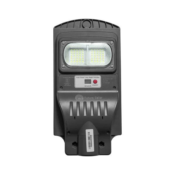50 Watt Integrated Solar Street Light - Color: Grey & Black