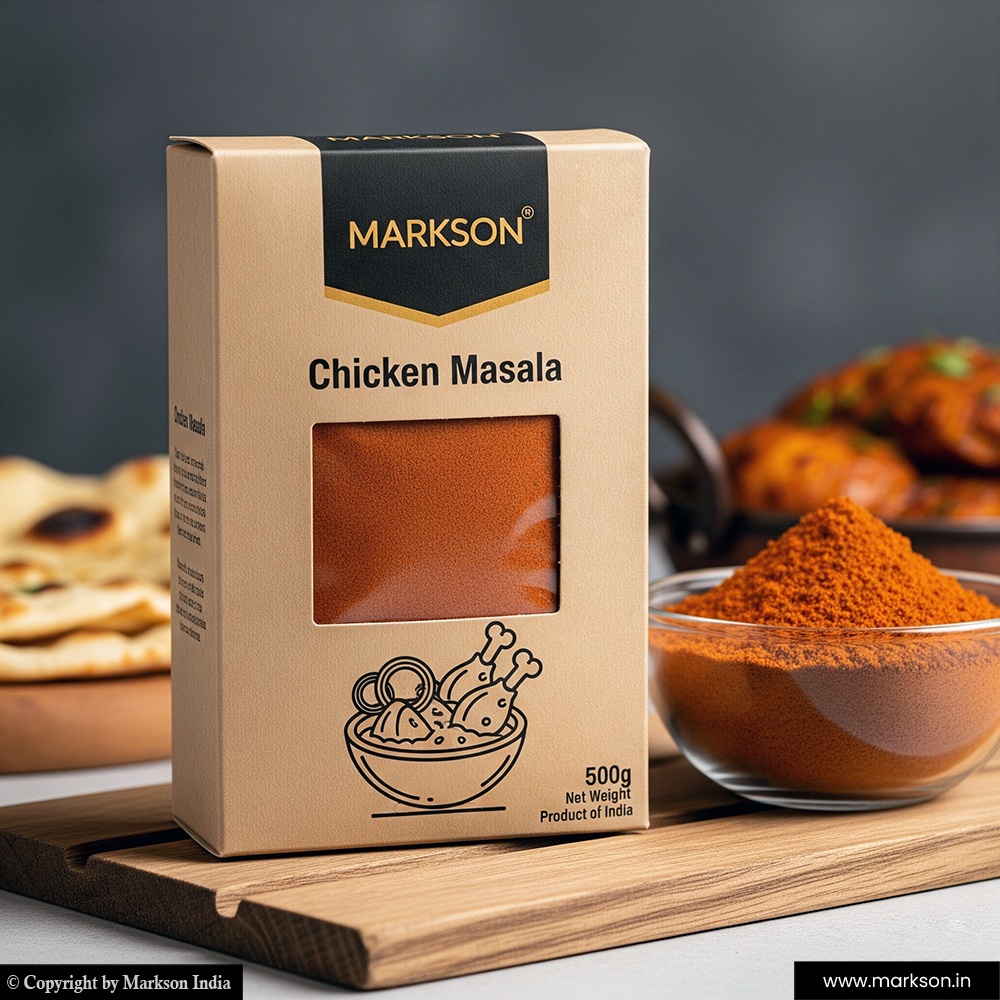 500g Eco Friendly Window Spices Boxes