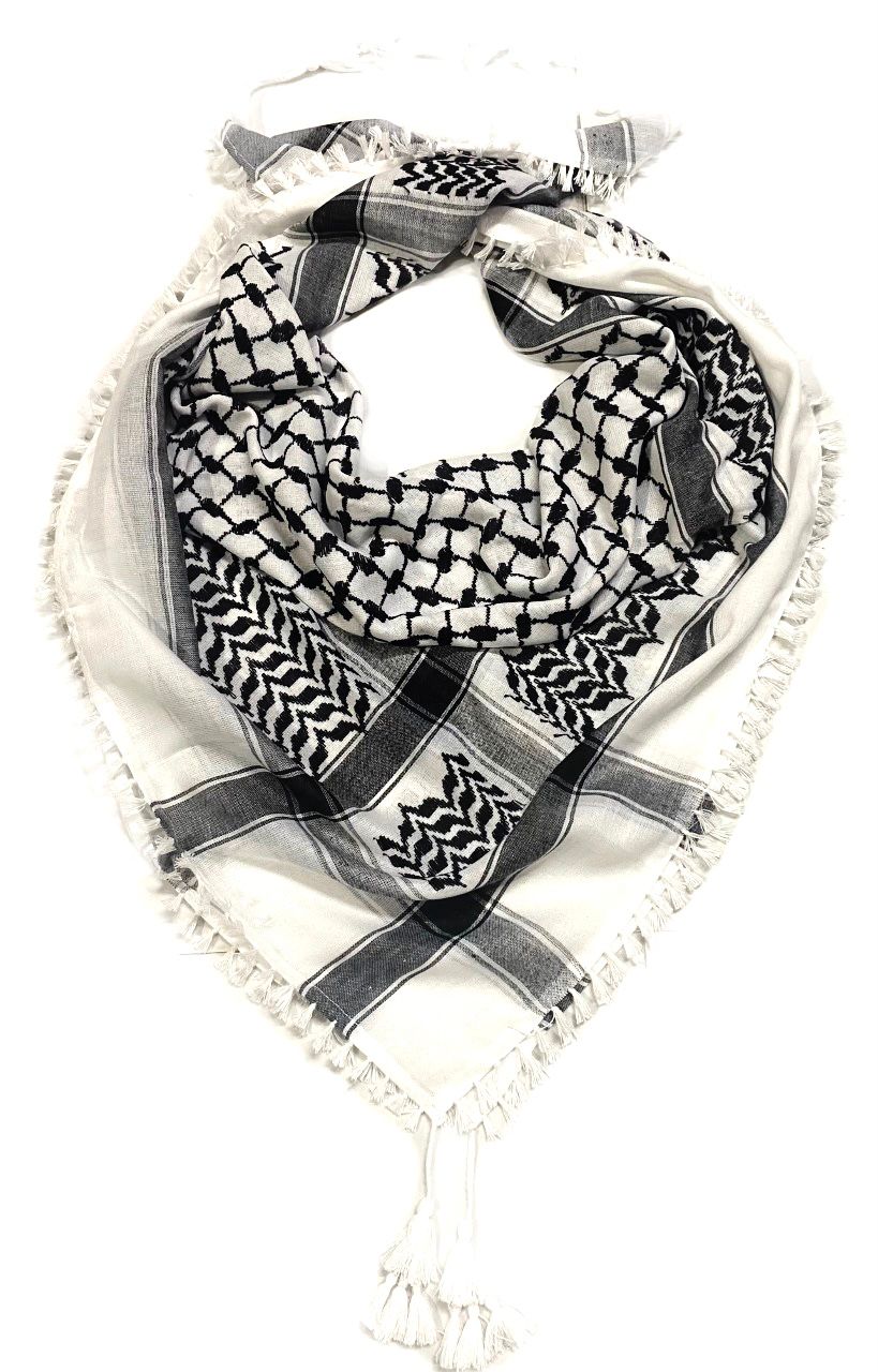 Arab Keffiyeh Embroidered Arab Men Arafat Scarf