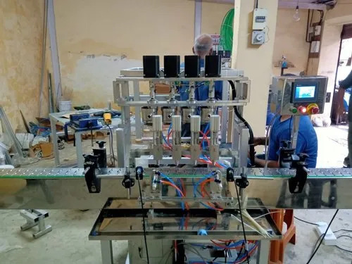 Automatic Liquid Filling Machine - Automatic Grade: Semi-Automatic