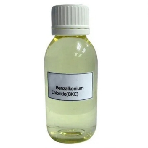 Benzalkonium Chloride Liquid - Light Yellow Liquid Bottle, 99% Purity, Industrial Use, Dry Storage
