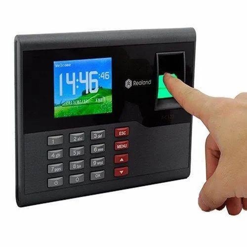 Black Biometric Attendance System