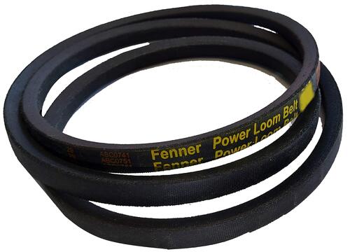 Black Round V Belt