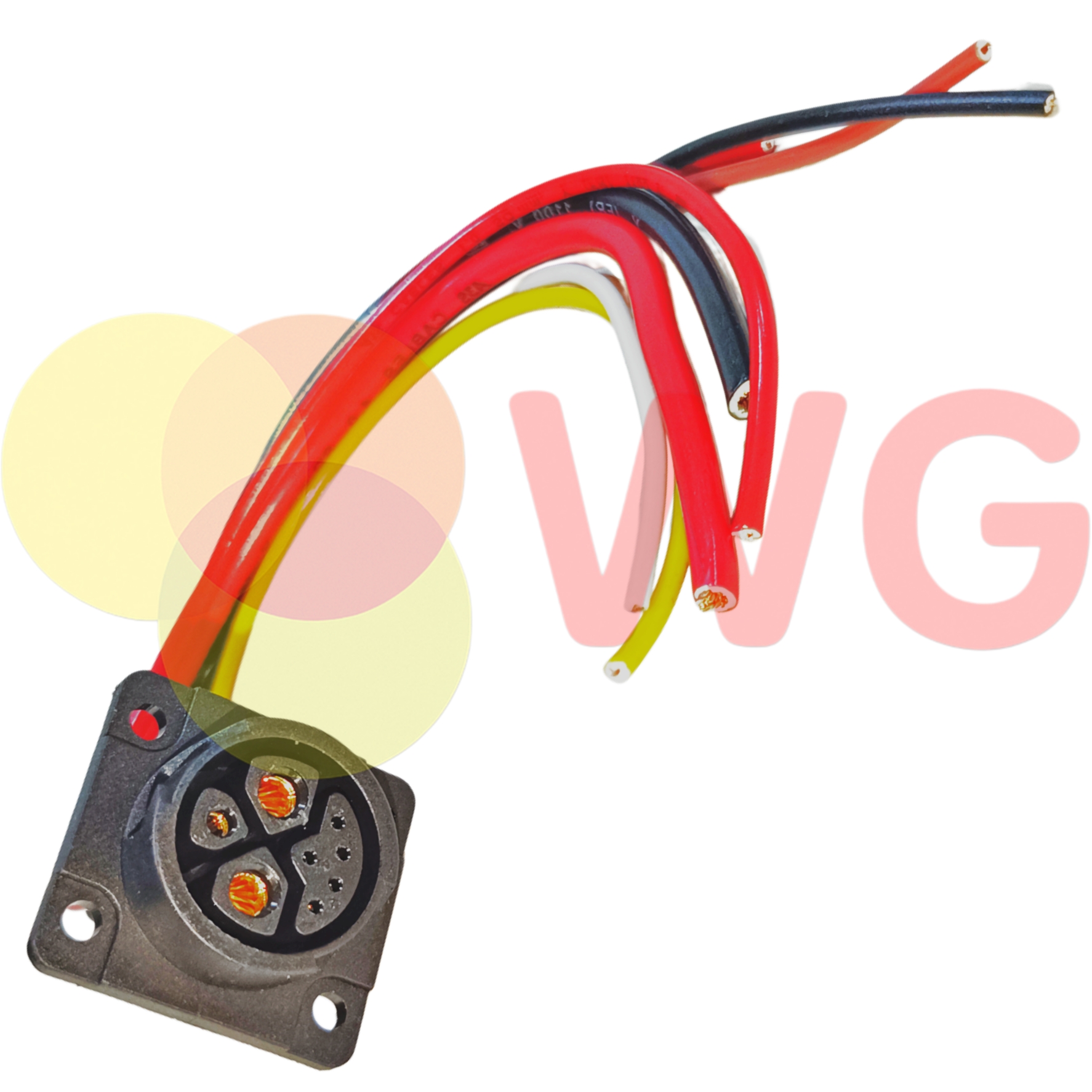 Chogori Type / Amp. 2+1+5 / 8 Wires / E-Scooty Charging Socket - Application: Automotive