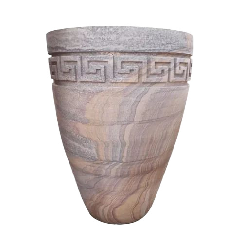 Decorative Garden Sandstone Planter