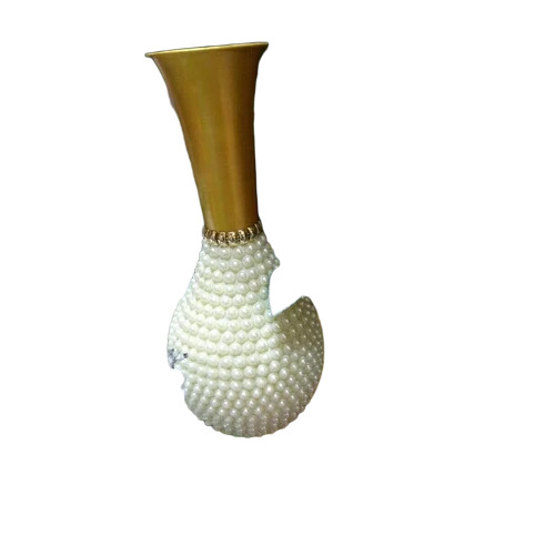 Golden Flower Vase