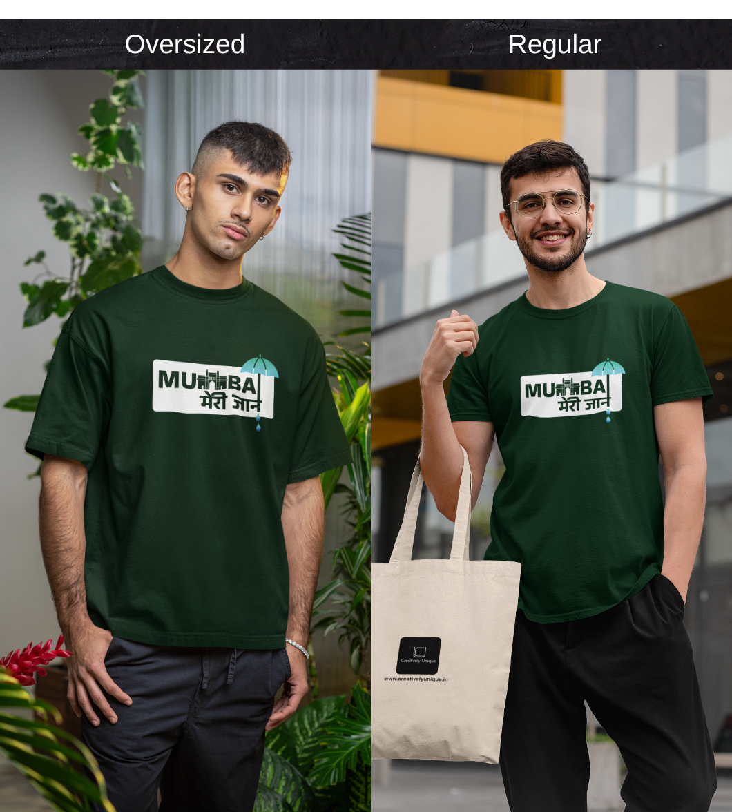 Mumbai Meri Jaan Printed T Shirt