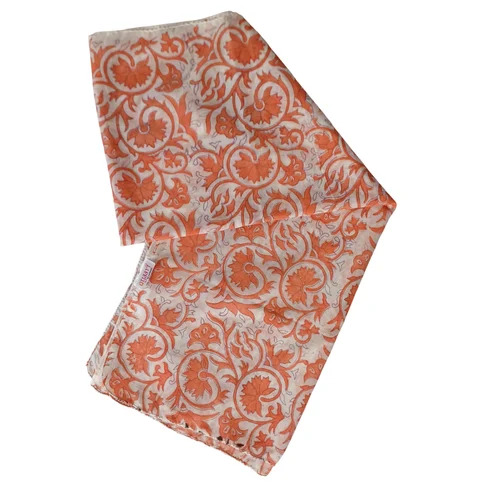 120 GSM Hand Block Printed Cotton Stole