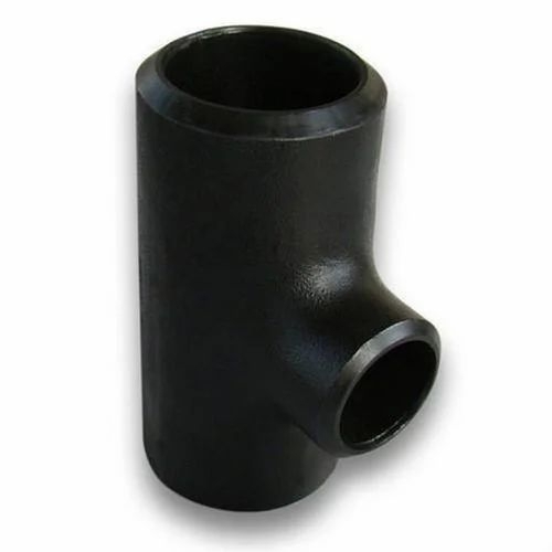 Ms Buttweld Reducing Tee - Color: Black