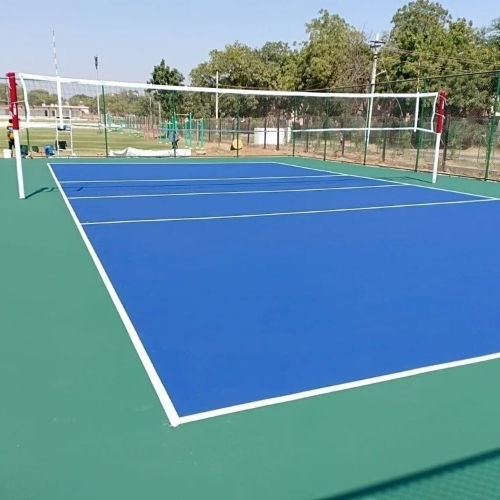 Synthetic Volleyball Court