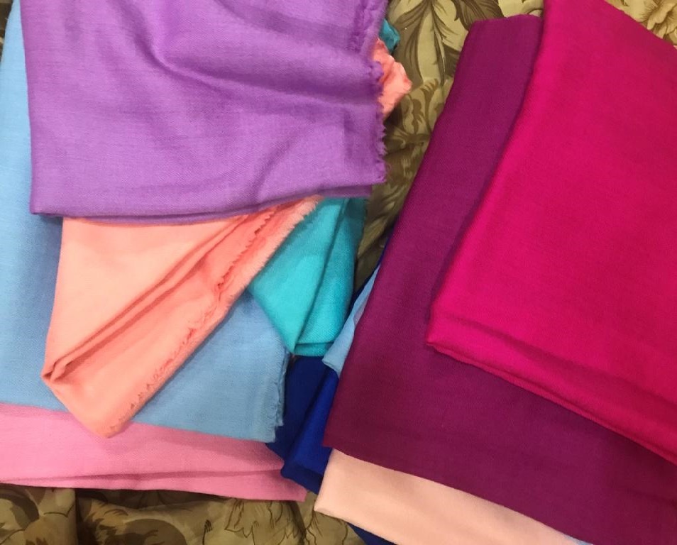 100% Cashmere Scarves Women Solid Color Luxury Look Scarf