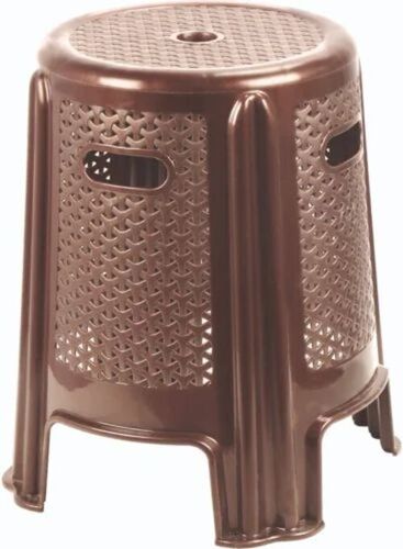 Brown Topaz Plastic Stool