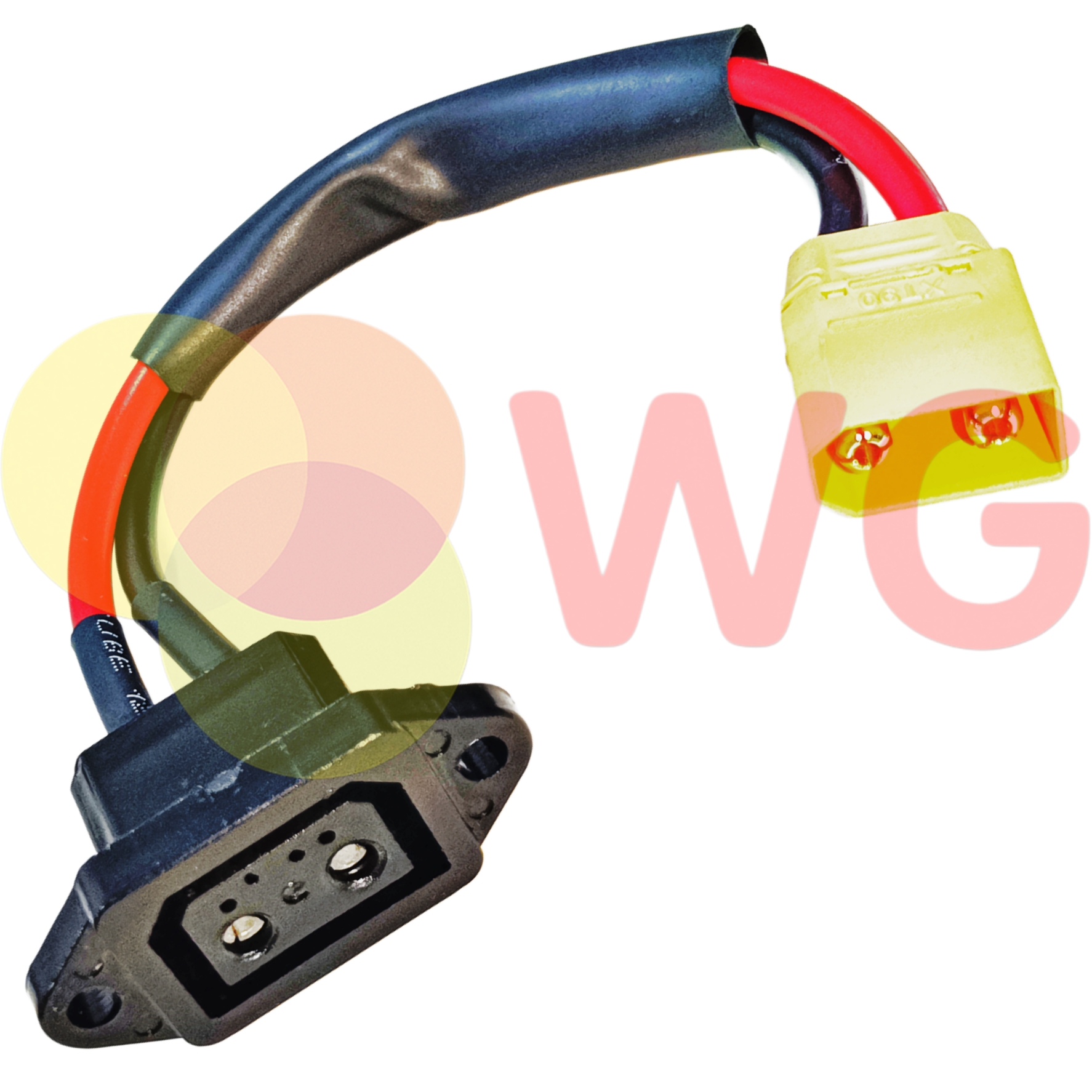 Convertor / D Type Ch. Socket To Xt90 Connector (Male) / E-Scooty