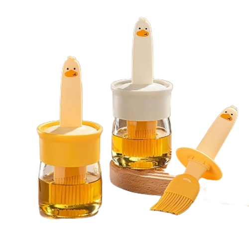 Oil Dispenser With Brush