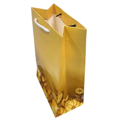 Rope Handle Printed Paper Bag