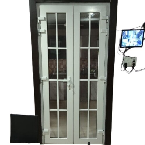 Upvc French Door - Color: White