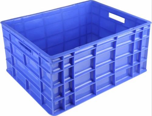 4kg Blue Plastic Crate