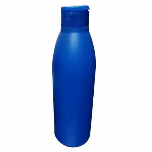 Blue Plastic Coconut Oil Bottle