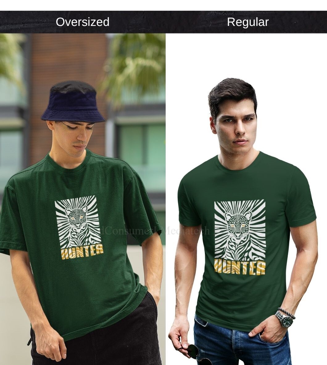 Cheetah Hunter Speed Jungle Instinct Printed T Shirt