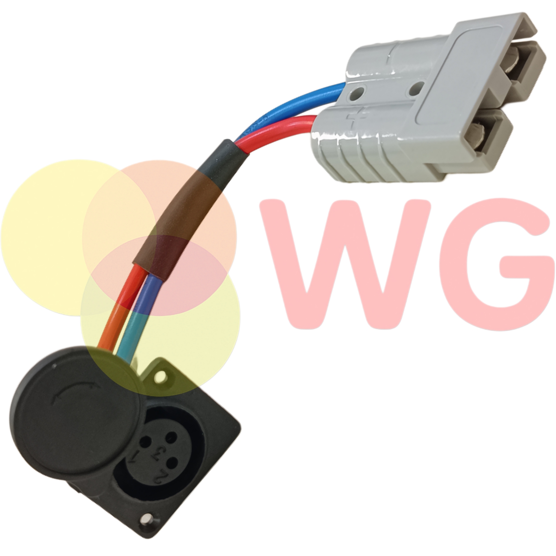 Convertor / Xlr Type Ch. Socket W/Cap To Ch. Connector 50a (H/D) / E-Scooty